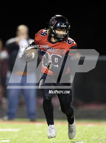 Thumbnail 1 in Morris @ Triad (IHSA 5A first round) photogallery.