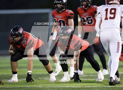 Thumbnail 1 in Morris @ Triad (IHSA 5A first round) photogallery.