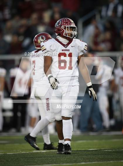 Thumbnail 1 in Morris @ Triad (IHSA 5A first round) photogallery.
