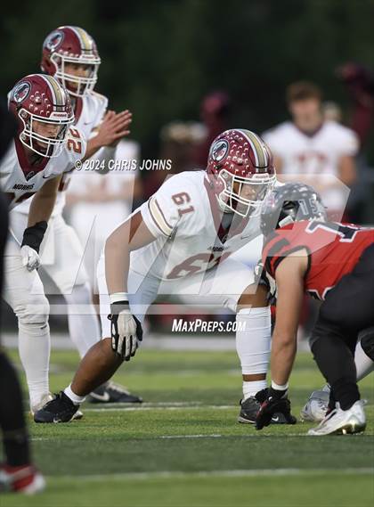Thumbnail 2 in Morris @ Triad (IHSA 5A first round) photogallery.