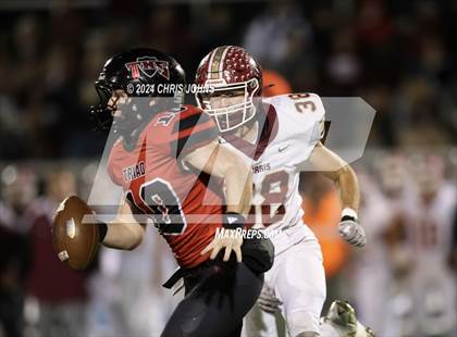 Thumbnail 1 in Morris @ Triad (IHSA 5A first round) photogallery.
