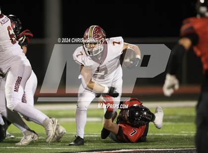Thumbnail 3 in Morris @ Triad (IHSA 5A first round) photogallery.