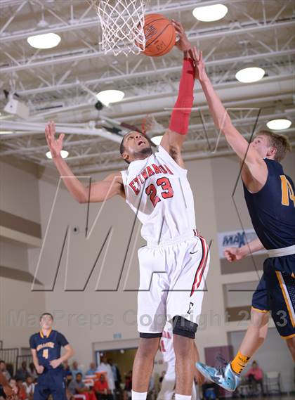Thumbnail 1 in Bellevue vs. Etiwanda (MaxPreps Holiday Classic) photogallery.