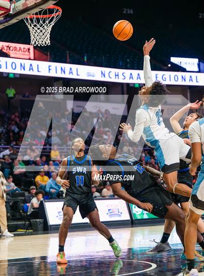 Thumbnail 3 in Southern Wake Academy vs Washington County (NCHSAA 1A Regional Final) photogallery.