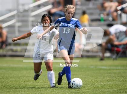 Thumbnail 3 in Front Range Christian @ Dawson School (CHSAA 2A Playoffs - Quarterfinals) photogallery.