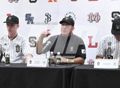 Thumbnail 3 in Trinity League Baseball Media Day - Servite photogallery.