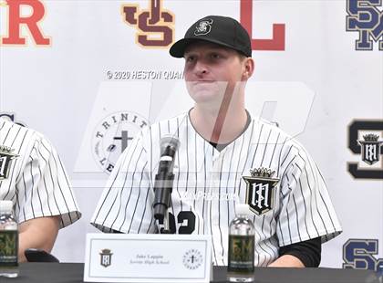 Thumbnail 3 in Trinity League Baseball Media Day - Servite photogallery.