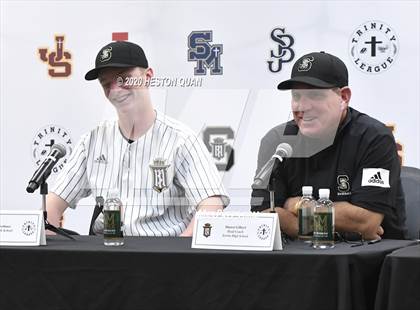 Thumbnail 3 in Trinity League Baseball Media Day - Servite photogallery.
