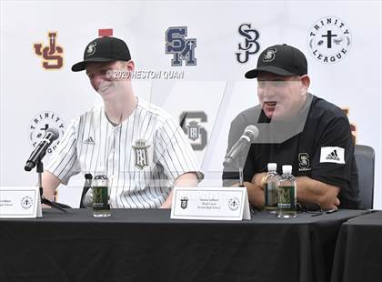 Thumbnail 1 in Trinity League Baseball Media Day - Servite photogallery.