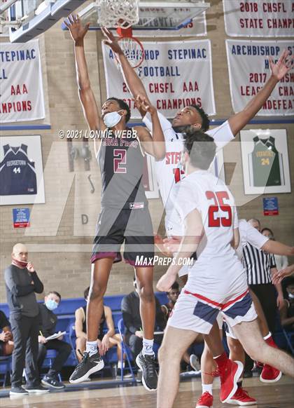 Thumbnail 3 in Iona Prep @ Archbishop Stepinac (Brother Stoudt Best of 7 Series Game 3) photogallery.