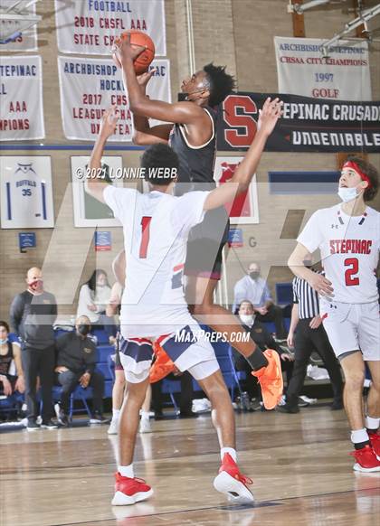 Thumbnail 3 in Iona Prep @ Archbishop Stepinac (Brother Stoudt Best of 7 Series Game 3) photogallery.