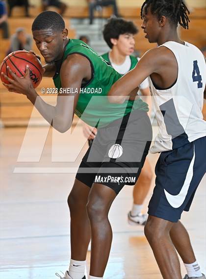 Thumbnail 3 in Calvary Christian vs Bell Creek Academy  (The Hoop Vibe Preseason League) photogallery.