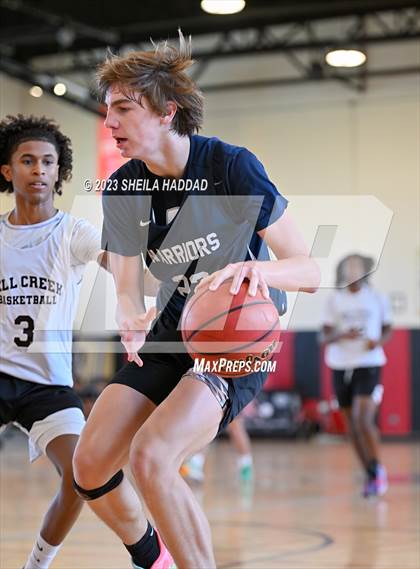 Thumbnail 1 in Calvary Christian vs Bell Creek Academy  (The Hoop Vibe Preseason League) photogallery.