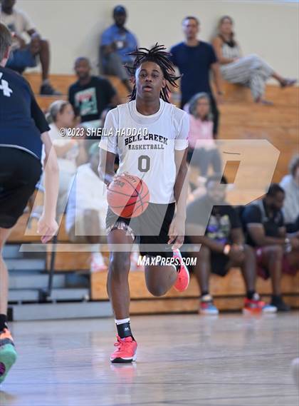Thumbnail 1 in Calvary Christian vs Bell Creek Academy  (The Hoop Vibe Preseason League) photogallery.
