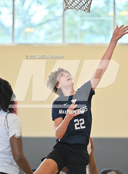Thumbnail 2 in Calvary Christian vs Bell Creek Academy  (The Hoop Vibe Preseason League) photogallery.