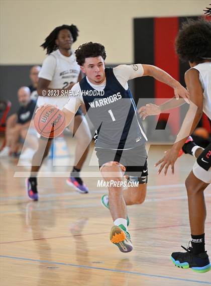 Thumbnail 2 in Calvary Christian vs Bell Creek Academy  (The Hoop Vibe Preseason League) photogallery.