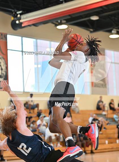 Thumbnail 2 in Calvary Christian vs Bell Creek Academy  (The Hoop Vibe Preseason League) photogallery.