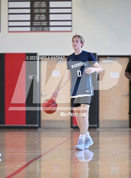 Thumbnail 3 in Calvary Christian vs Bell Creek Academy  (The Hoop Vibe Preseason League) photogallery.