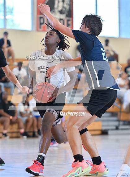 Thumbnail 2 in Calvary Christian vs Bell Creek Academy  (The Hoop Vibe Preseason League) photogallery.