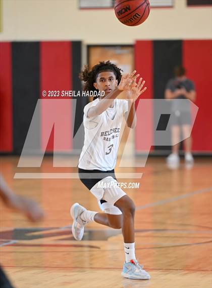 Thumbnail 1 in Calvary Christian vs Bell Creek Academy  (The Hoop Vibe Preseason League) photogallery.