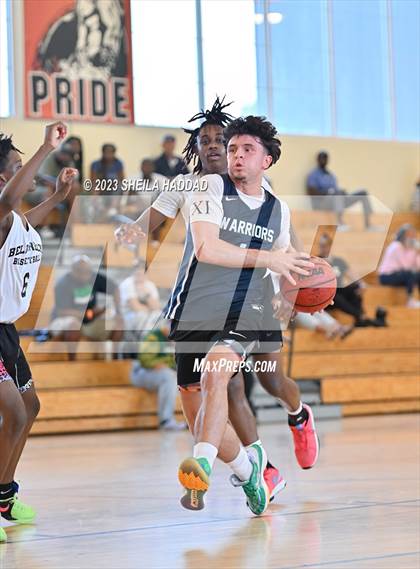 Thumbnail 3 in Calvary Christian vs Bell Creek Academy  (The Hoop Vibe Preseason League) photogallery.