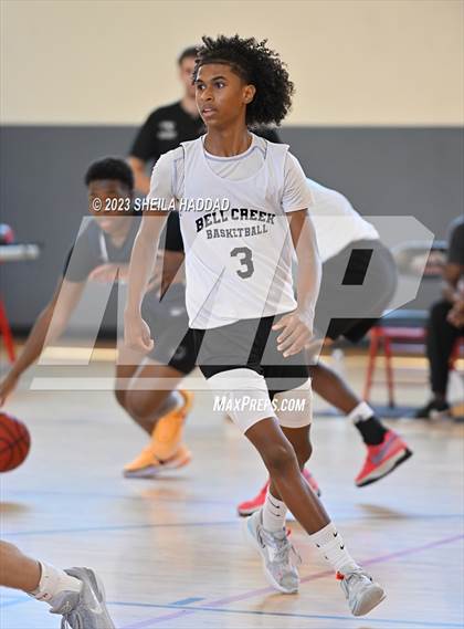 Thumbnail 3 in Calvary Christian vs Bell Creek Academy  (The Hoop Vibe Preseason League) photogallery.