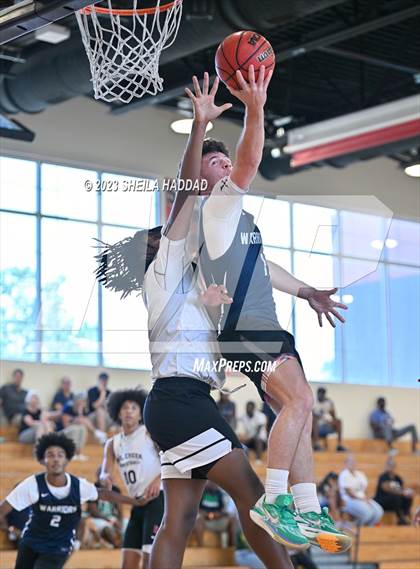 Thumbnail 2 in Calvary Christian vs Bell Creek Academy  (The Hoop Vibe Preseason League) photogallery.