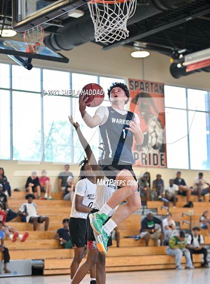 Thumbnail 3 in Calvary Christian vs Bell Creek Academy  (The Hoop Vibe Preseason League) photogallery.