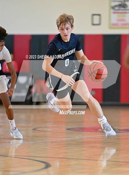Thumbnail 3 in Calvary Christian vs Bell Creek Academy  (The Hoop Vibe Preseason League) photogallery.