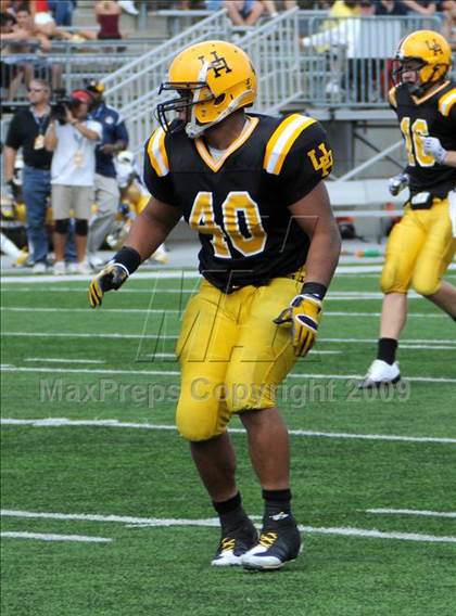 Thumbnail 1 in Upper Arlington vs. Aquinas (Kirk Herbstreit Varsity Football Series) photogallery.