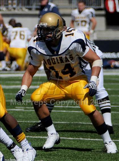 Thumbnail 1 in Upper Arlington vs. Aquinas (Kirk Herbstreit Varsity Football Series) photogallery.