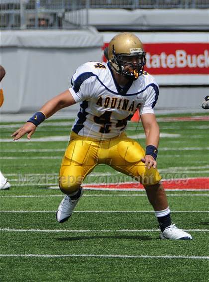 Thumbnail 3 in Upper Arlington vs. Aquinas (Kirk Herbstreit Varsity Football Series) photogallery.