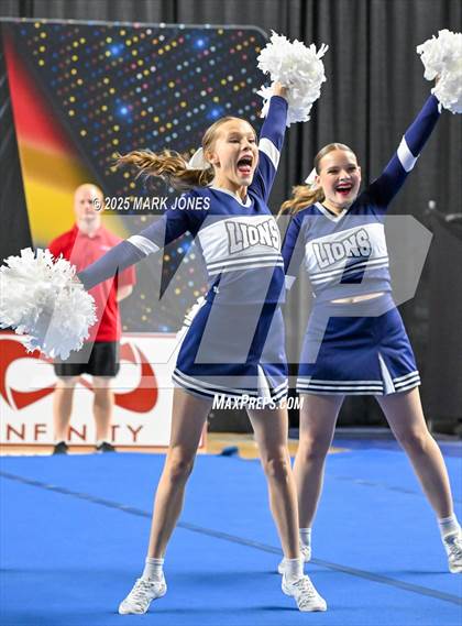 Thumbnail 3 in North Valley Christian Academy - Cheer Game Day Championships (AIA Division III, IV) photogallery.