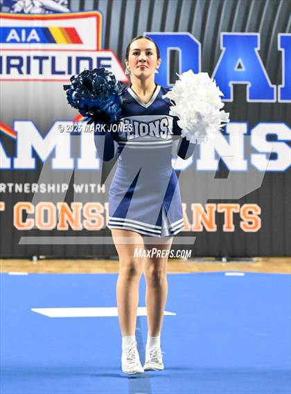 Thumbnail 2 in North Valley Christian Academy - Cheer Game Day Championships (AIA Division III, IV) photogallery.