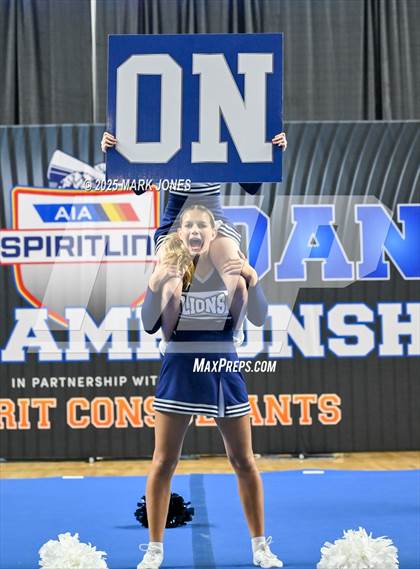 Thumbnail 1 in North Valley Christian Academy - Cheer Game Day Championships (AIA Division III, IV) photogallery.