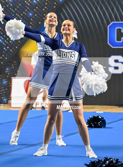 Thumbnail 2 in North Valley Christian Academy - Cheer Game Day Championships (AIA Division III, IV) photogallery.
