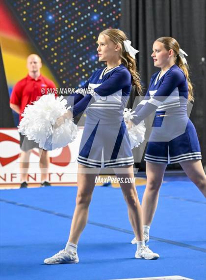 Thumbnail 2 in North Valley Christian Academy - Cheer Game Day Championships (AIA Division III, IV) photogallery.