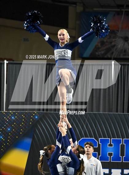 Thumbnail 3 in North Valley Christian Academy - Cheer Game Day Championships (AIA Division III, IV) photogallery.