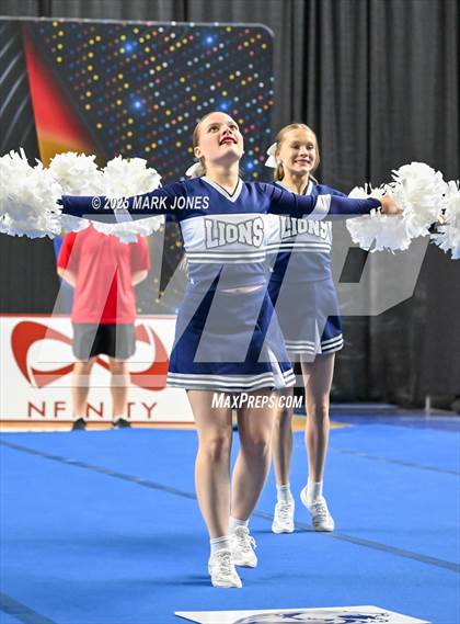 Thumbnail 2 in North Valley Christian Academy - Cheer Game Day Championships (AIA Division III, IV) photogallery.