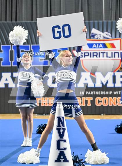 Thumbnail 1 in North Valley Christian Academy - Cheer Game Day Championships (AIA Division III, IV) photogallery.