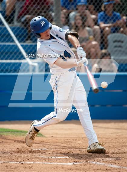 Thumbnail 2 in Santana @ Rancho Bernardo(CIF SDS Baseball Playoffs) photogallery.