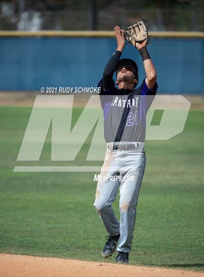 Thumbnail 2 in Santana @ Rancho Bernardo(CIF SDS Baseball Playoffs) photogallery.