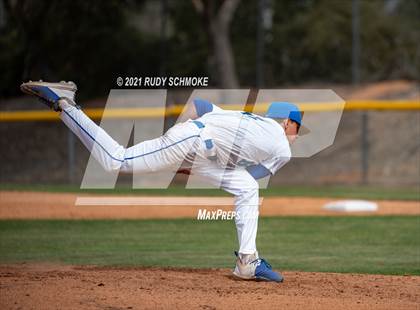 Thumbnail 2 in Santana @ Rancho Bernardo(CIF SDS Baseball Playoffs) photogallery.