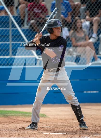 Thumbnail 3 in Santana @ Rancho Bernardo(CIF SDS Baseball Playoffs) photogallery.