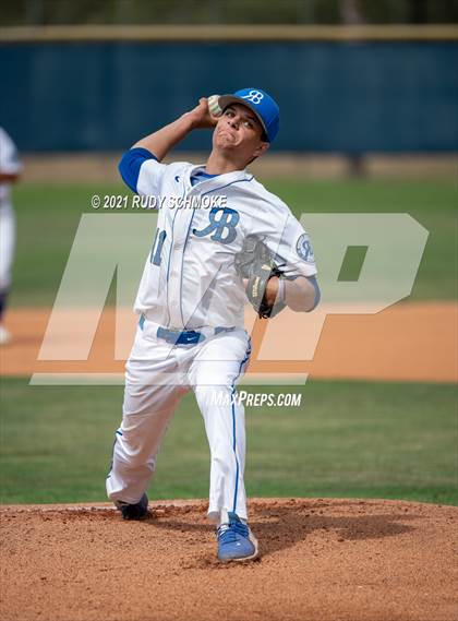 Thumbnail 2 in Santana @ Rancho Bernardo(CIF SDS Baseball Playoffs) photogallery.