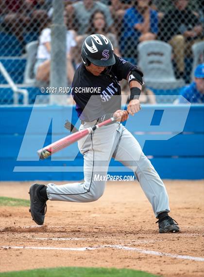 Thumbnail 3 in Santana @ Rancho Bernardo(CIF SDS Baseball Playoffs) photogallery.