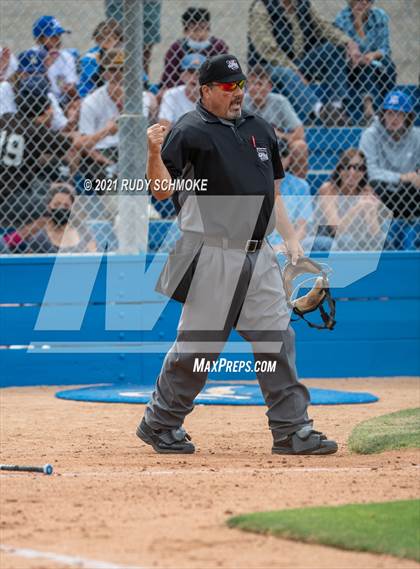 Thumbnail 1 in Santana @ Rancho Bernardo(CIF SDS Baseball Playoffs) photogallery.