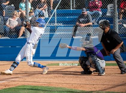 Thumbnail 2 in Santana @ Rancho Bernardo(CIF SDS Baseball Playoffs) photogallery.