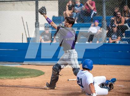 Thumbnail 2 in Santana @ Rancho Bernardo(CIF SDS Baseball Playoffs) photogallery.