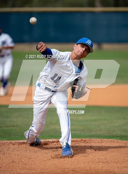 Thumbnail 1 in Santana @ Rancho Bernardo(CIF SDS Baseball Playoffs) photogallery.